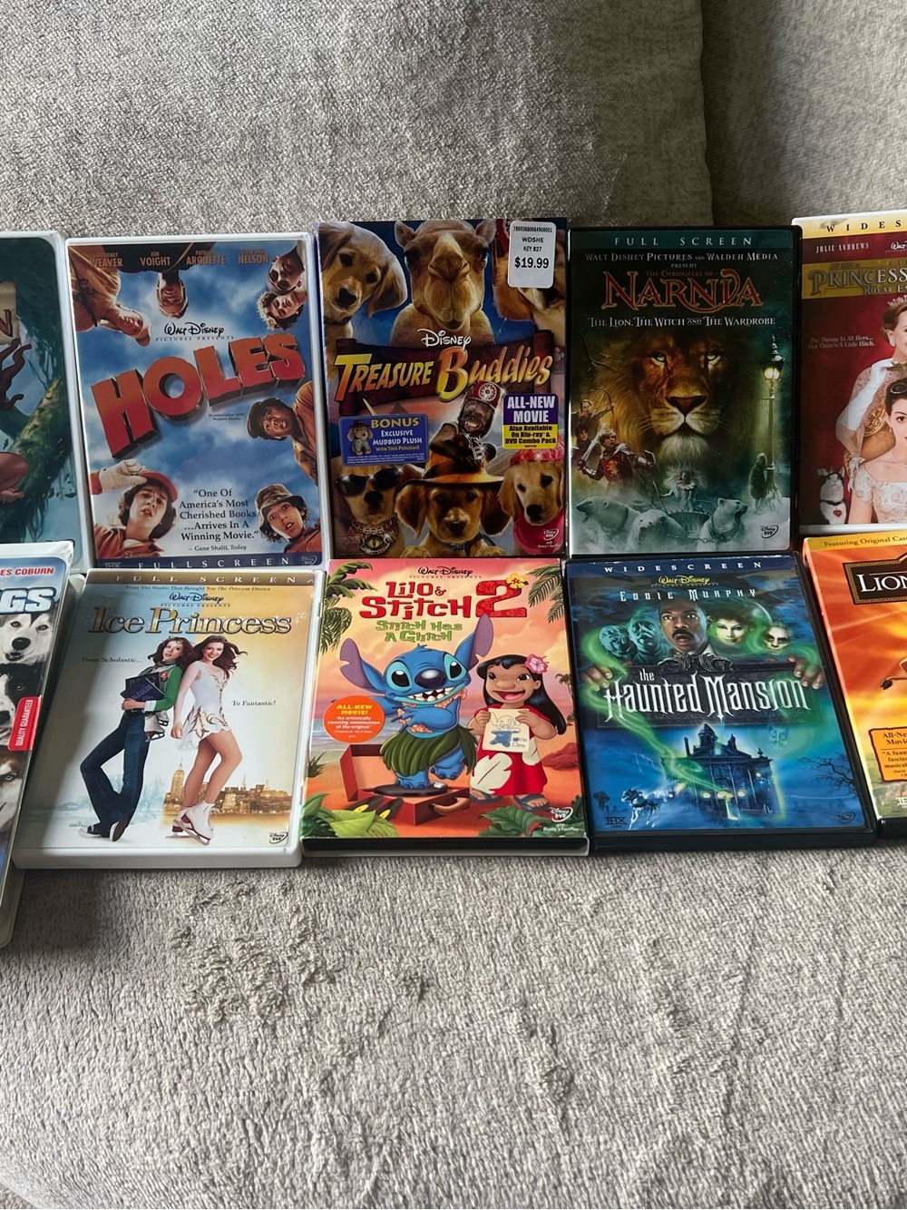 Disney / Family VHS/DVD Bundle (10 Movies)